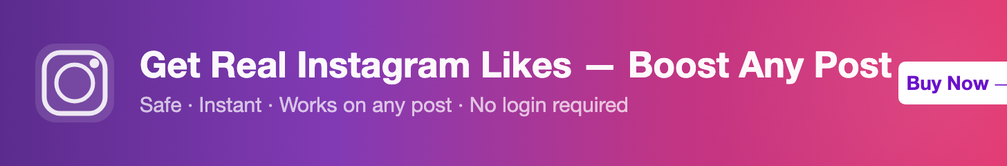 Buy Real Instagram Likes
