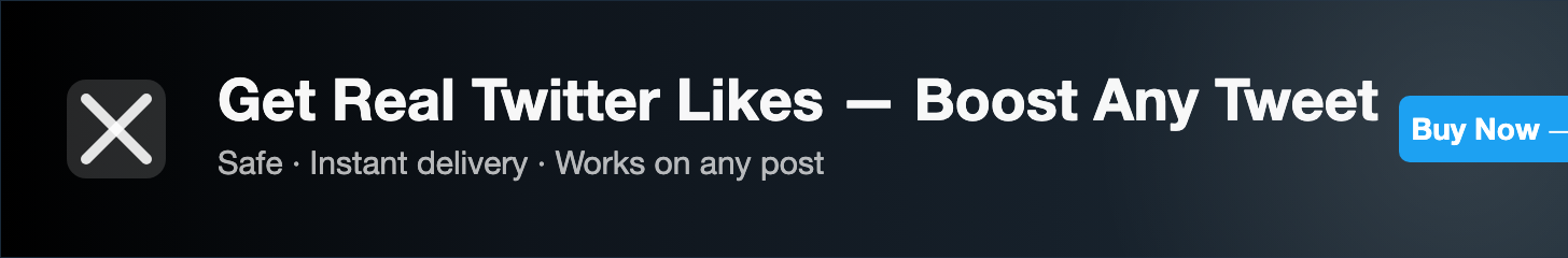 Buy Real Twitter Likes