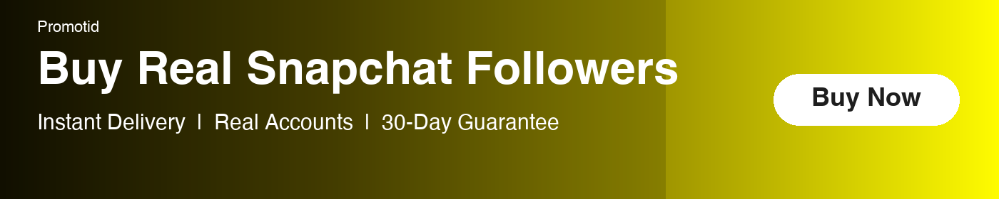 snapchat followers banner